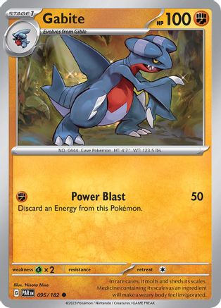Gabite (95) Reverse Holofoil - Paradox Rift
