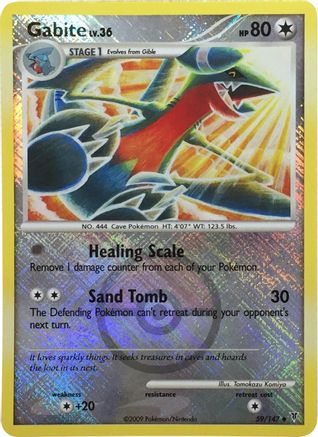 Gabite (Championship Promo) (59) Reverse Holofoil - League & Championship Cards