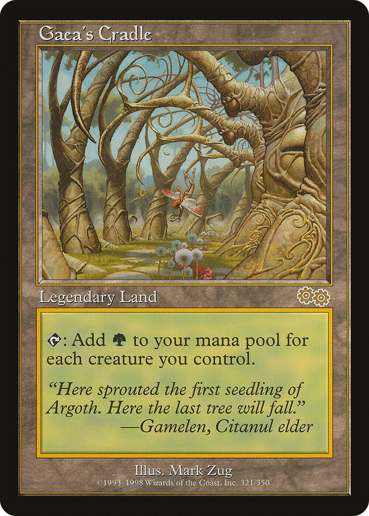 Gaea's Cradle (321) - Urza's Saga