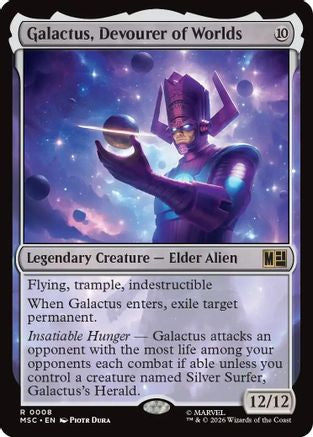 Galactus, Devourer of Worlds (008) Surge Foil - Commander: Marvel Super Heroes