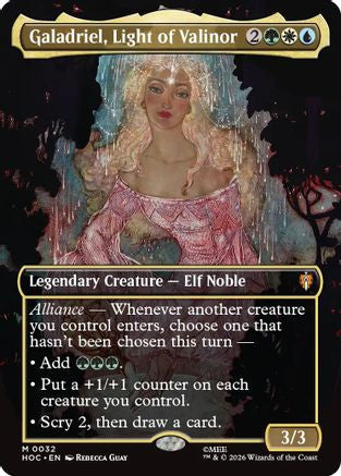 Galadriel, Light of Valinor (Borderless) (032) - The Hobbit: Eternal-Legal