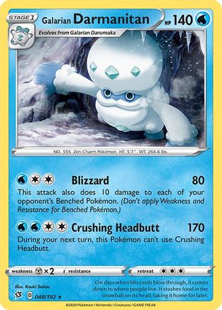 Galarian Darmanitan (48) - Rebel Clash