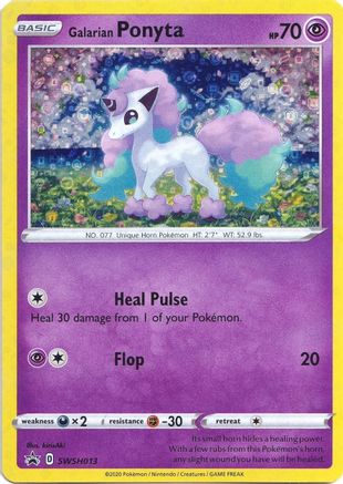 Galarian Ponyta (General Mills Promo) (SWSH013) Holofoil - Miscellaneous Cards & Products