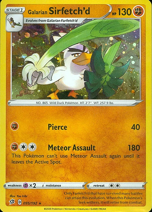 Galarian Sirfetch'd (Cosmos Holo) (95) Holofoil - Miscellaneous Cards & Products