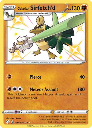 Galarian Sirfetch'd (SV064) (Shiny Vault) Holofoil - Shining Fates