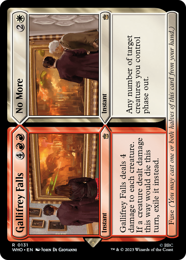 Gallifrey Falls // No More (131) Foil - Doctor Who
