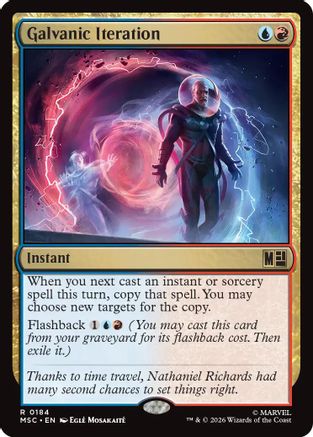 Galvanic Iteration (184) Surge Foil - Commander: Marvel Super Heroes