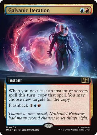 Galvanic Iteration (Extended Art) (404) - Commander: Marvel Super Heroes