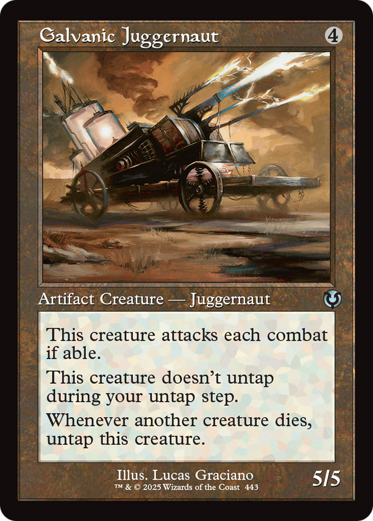 Galvanic Juggernaut (Retro) (443) - Innistrad Remastered