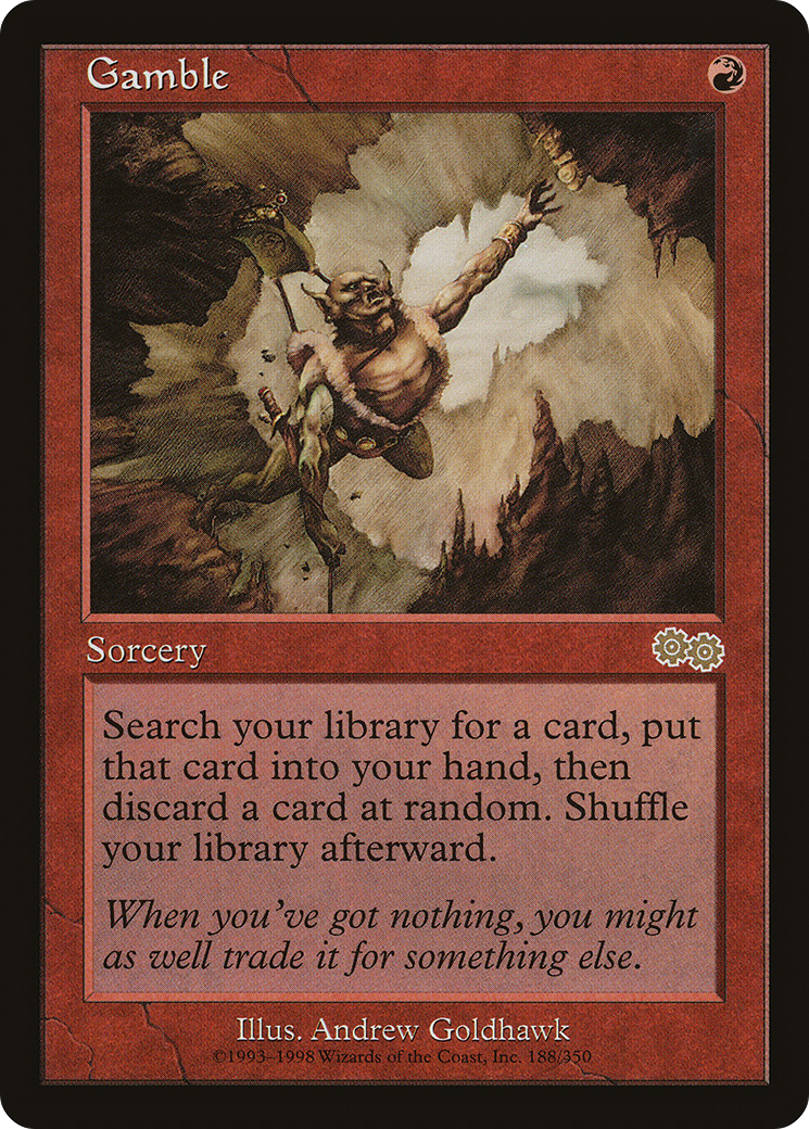 Gamble (188) - Urza's Saga