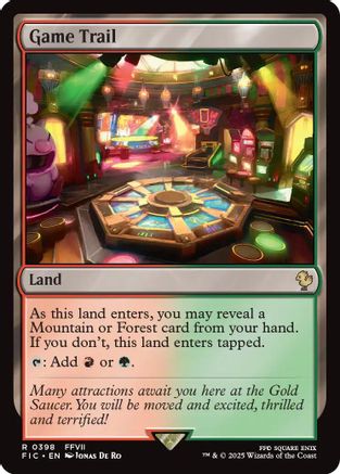 Game Trail (398) Surge Foil - Commander: FINAL FANTASY