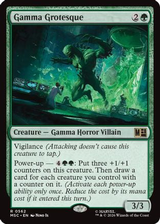 Gamma Grotesque (562) - Commander: Marvel Super Heroes