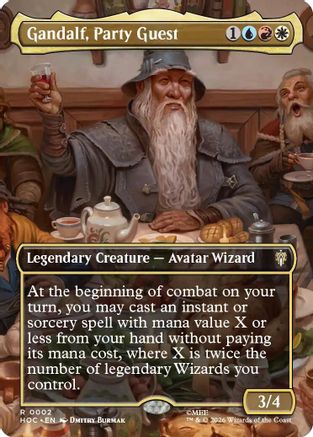 Gandalf, Party Guest (Scene Borderless) (002) - The Hobbit: Eternal-Legal