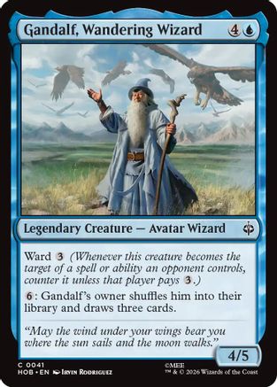 Gandalf, Wandering Wizard (041) - The Hobbit