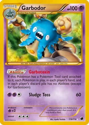 Garbodor (119) Holofoil - Plasma Freeze