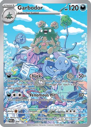 Garbodor (204) Holofoil - Paradox Rift
