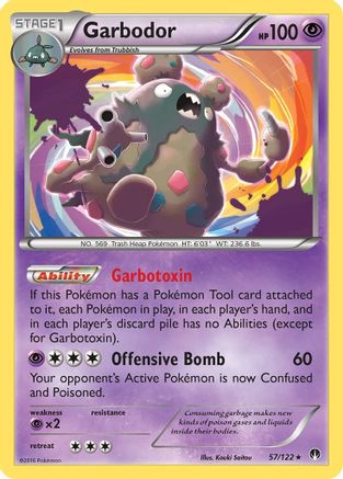 Garbodor (57) Holofoil - BREAKpoint