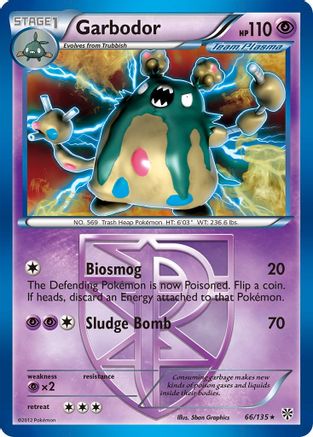 Garbodor (Team Plasma) (66) Holofoil - Plasma Storm