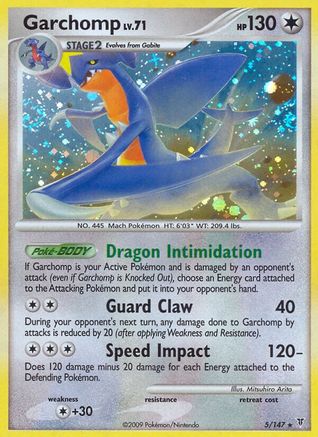 Garchomp (5) Holofoil - Supreme Victors
