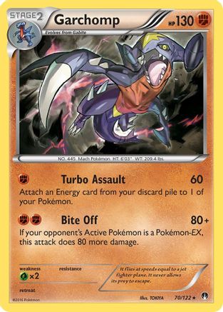 Garchomp (70) Holofoil - BREAKpoint