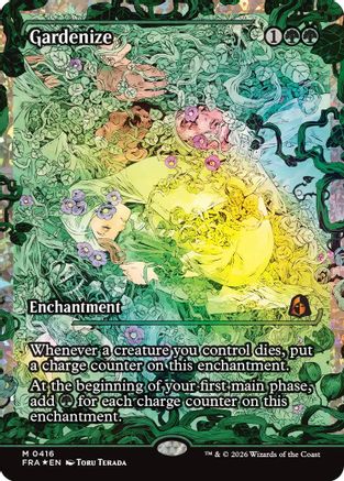Gardenize (Showcase) (416) Fracture Foil - Reality Fracture