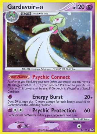 Gardevoir (8) Holofoil - Platinum