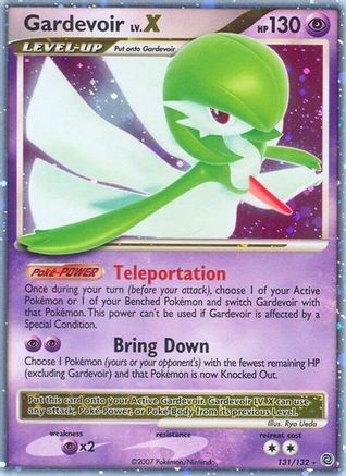 Gardevoir LV.X (131) Holofoil - Secret Wonders