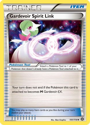 Gardevoir Spirit Link (101) Reverse Holofoil - Steam Siege