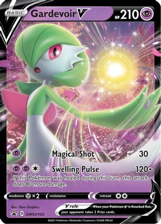 Gardevoir V (SWSH105) Holofoil - Black Star Promos
