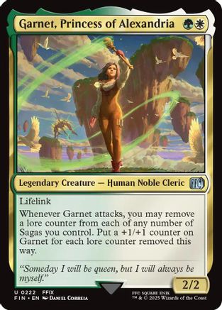 Garnet, Princess of Alexandria (222) Foil - FINAL FANTASY