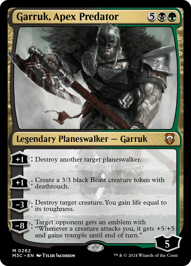Garruk, Apex Predator (262) - Commander: Modern Horizons 3
