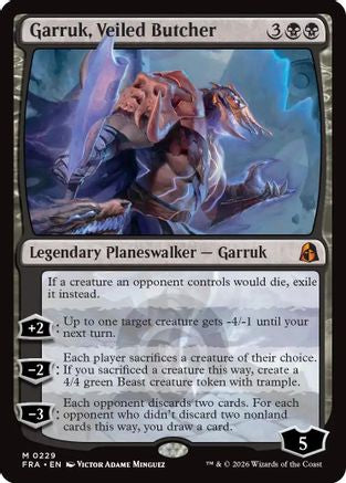 Garruk, Veiled Butcher (229) Foil - Reality Fracture