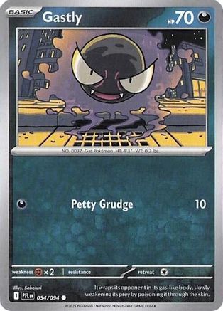 Gastly (54) - Phantasmal Flames