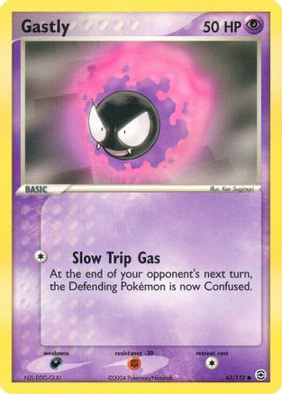 Gastly (63) - FireRed & LeafGreen