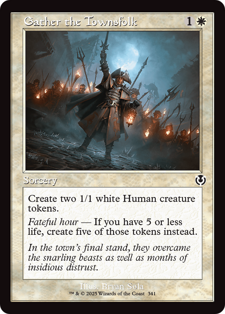 Gather the Townsfolk (Retro) (341) - Innistrad Remastered