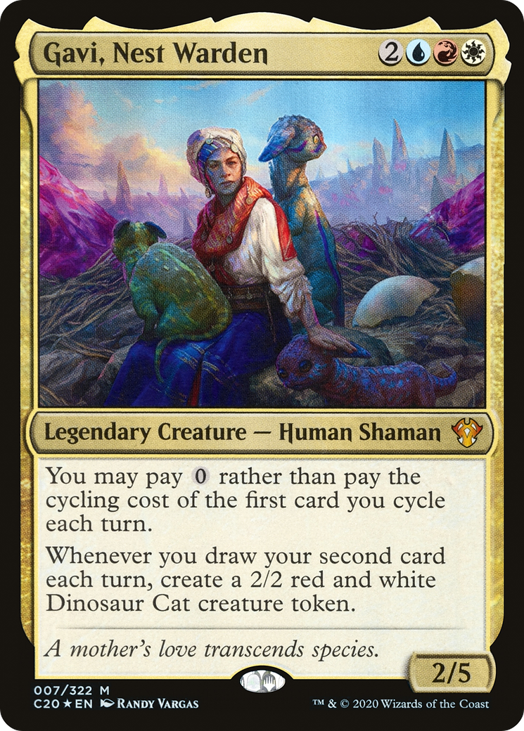 Gavi, Nest Warden (007) - Commander 2020