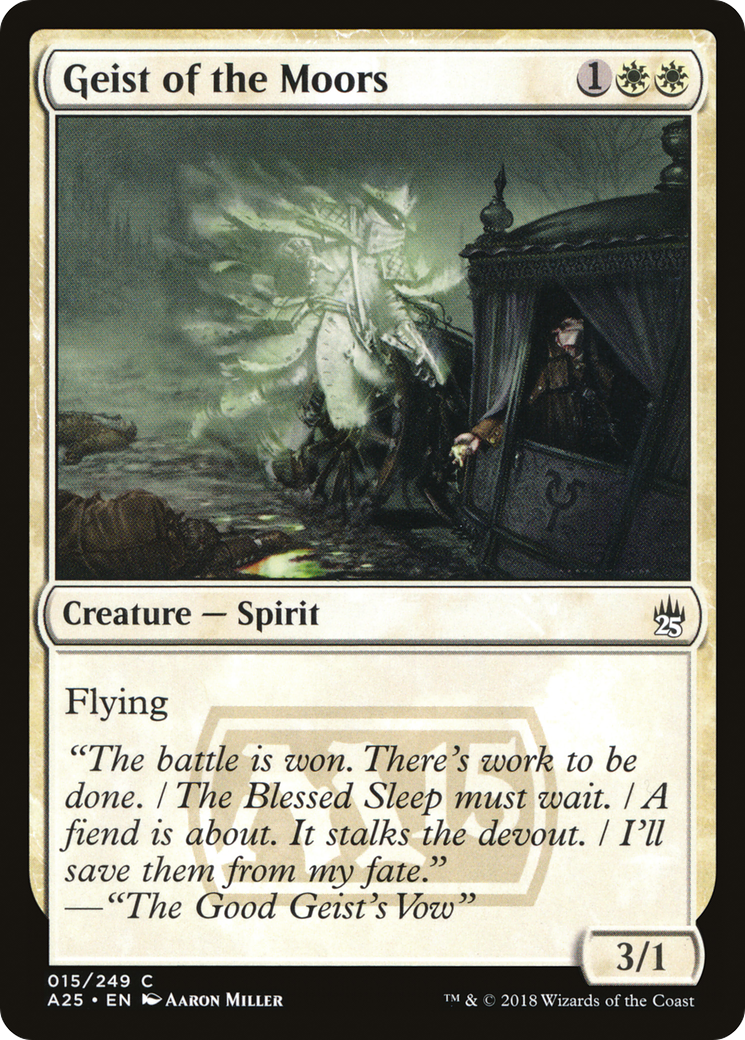 Geist of the Moors (015) Foil - Masters 25