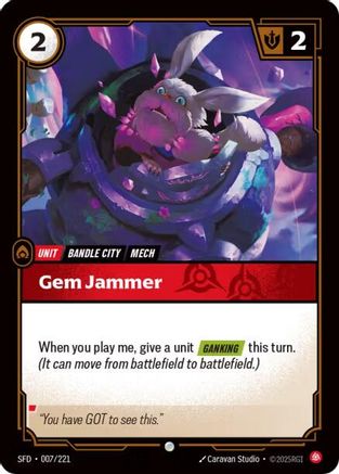 Gem Jammer (007) Foil - Spiritforged