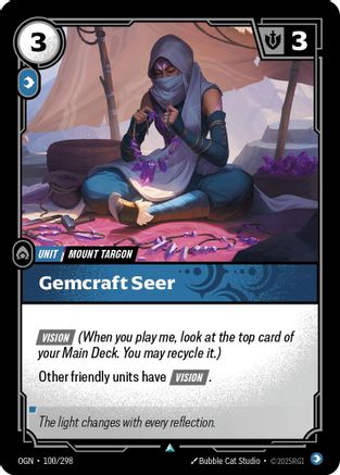 Gemcraft Seer (100) Foil - Origins
