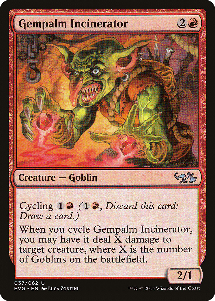 Gempalm Incinerator (037) - Duel Decks Anthology: Elves vs. Goblins