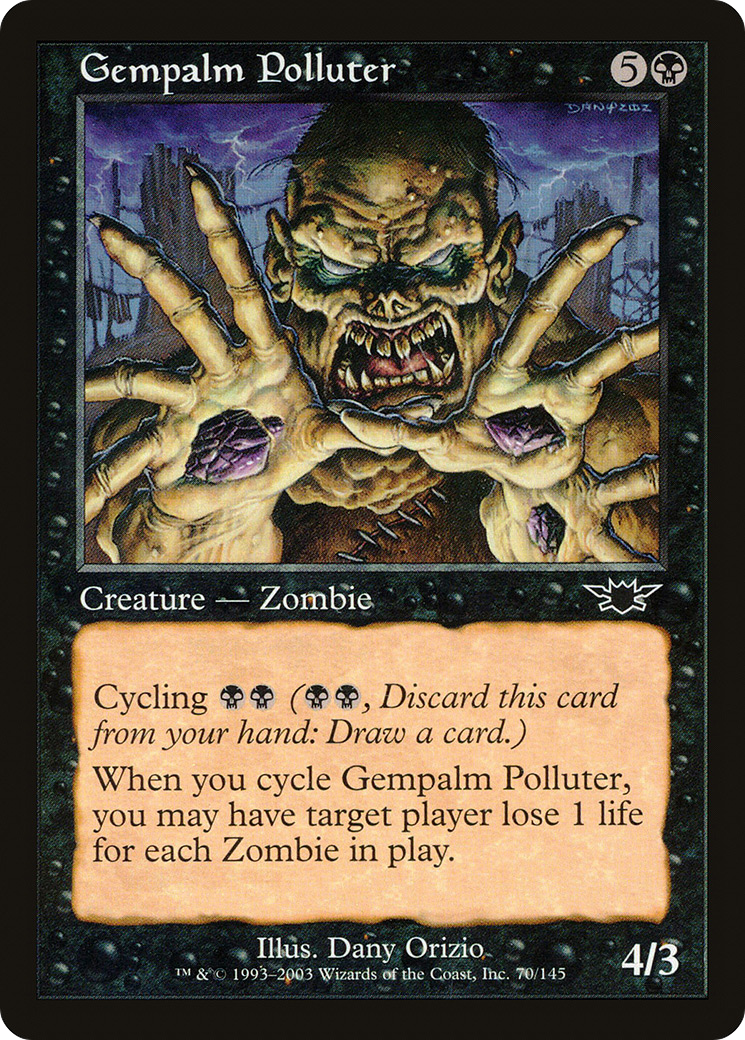 Gempalm Polluter (070) Foil - Legions