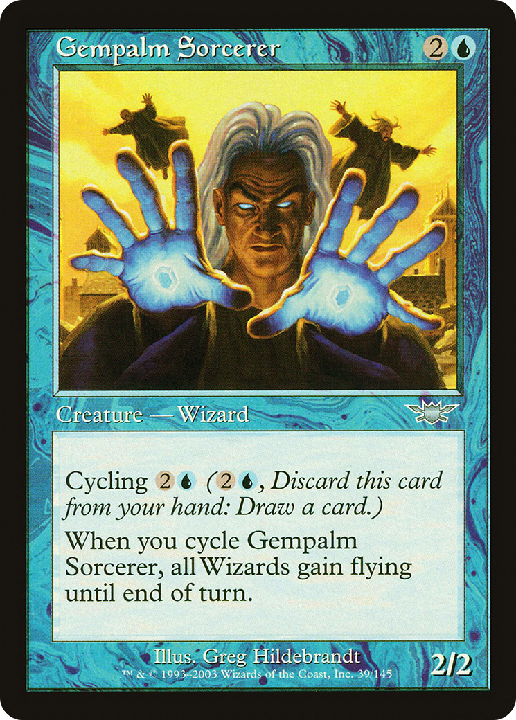 Gempalm Sorcerer (039) Foil - Legions