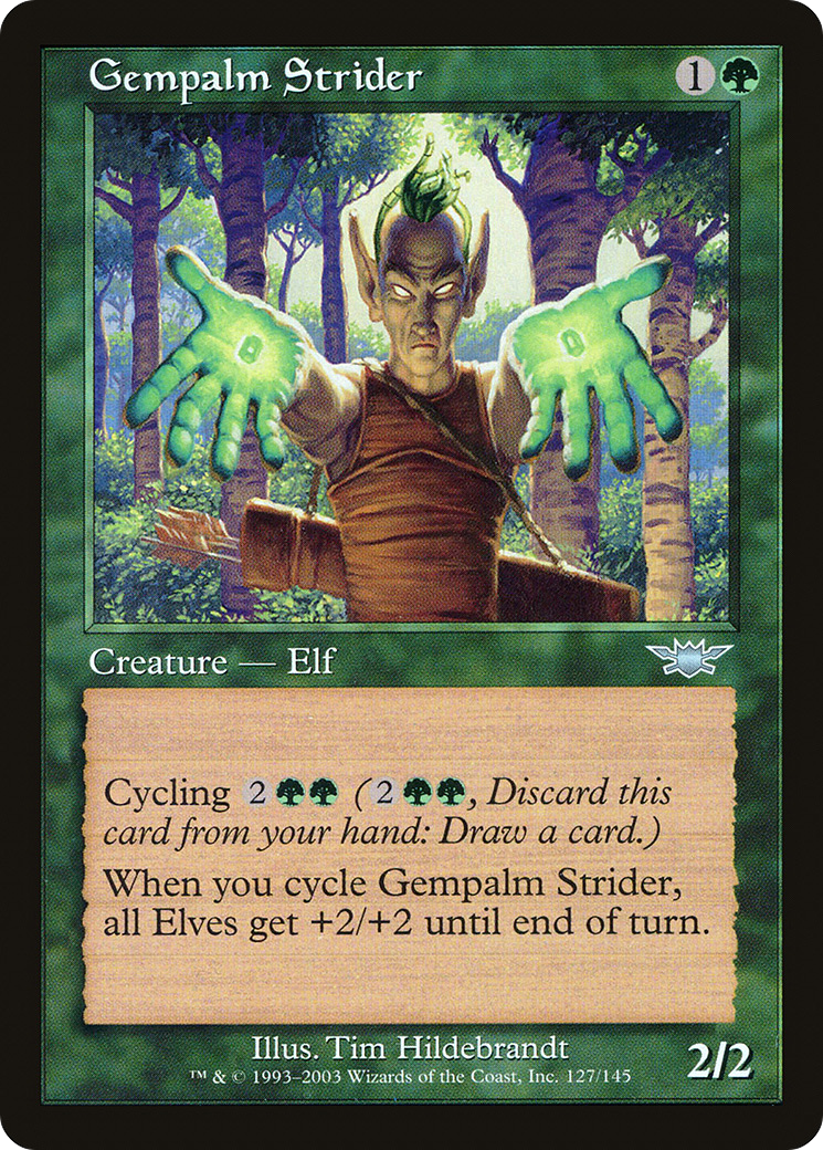 Gempalm Strider (127) Foil - Legions