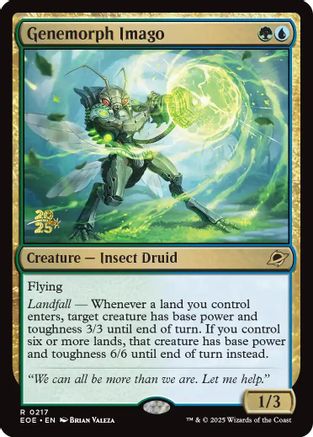 Genemorph Imago (Prerelease) (217) Foil - Edge of Eternities