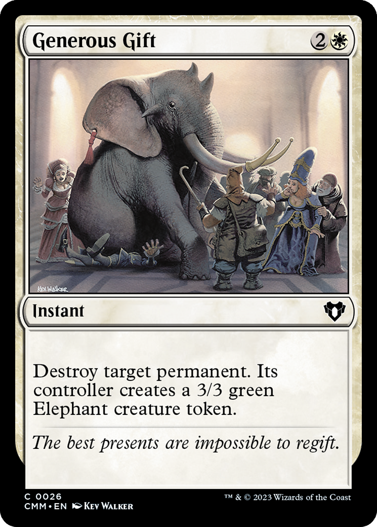 Generous Gift (026) - Commander Masters