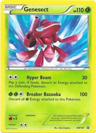 Genesect (BW101) - Black Star Promos