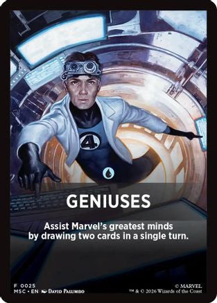 Geniuses (Jumpstart Front Card) (025) - Commander: Marvel Super Heroes