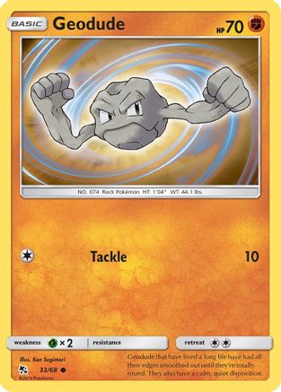 Geodude (33) - Hidden Fates