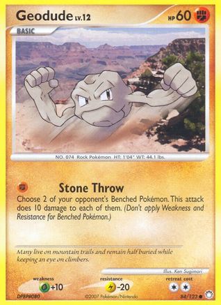 Geodude (84) - Mysterious Treasures