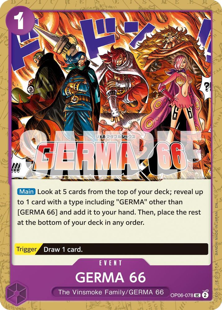 GERMA 66 (Reprint) (OP06-078)